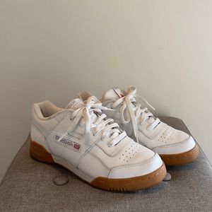 Reebok Classic White with Gum Sole Sneaker